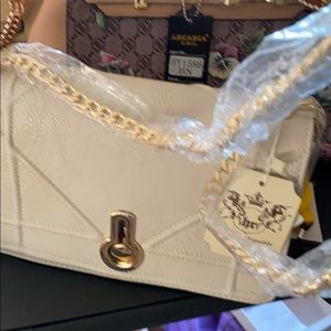Shoulder Bag cream colored